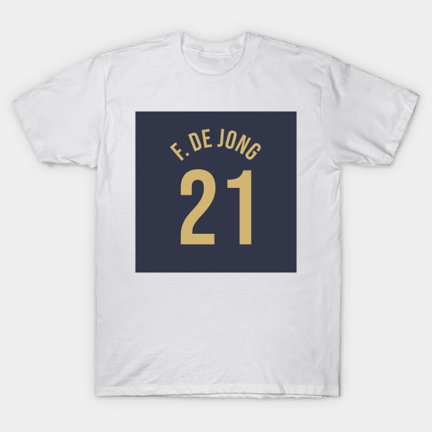 F.De Jong 21 Home Kit - 22/23 Season T-Shirt by GotchaFace